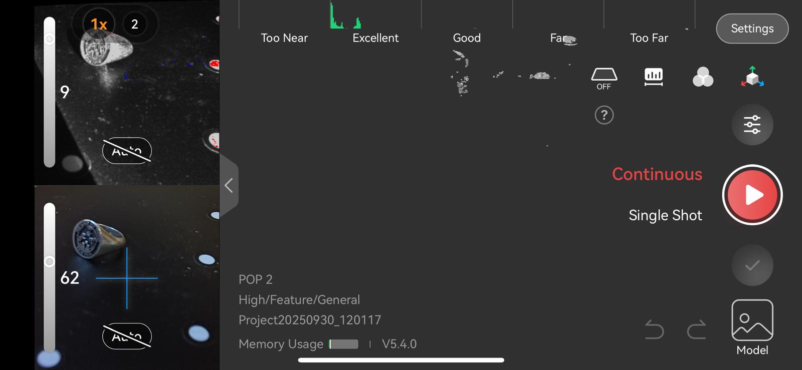 Revo ring scan fail